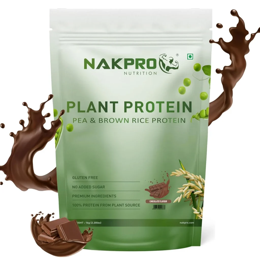 Nakpro Vegan Plant Protein Powder- Healthi Vibes