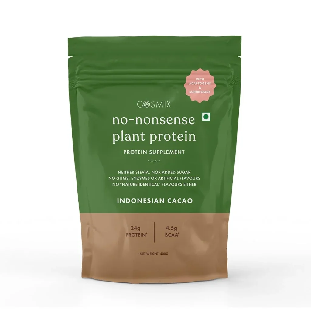 Cosmix No Nonsense Plant Protein Powder- Healthi Vibes