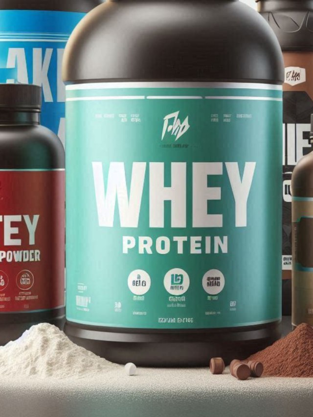 Top 5 Whey Protein Powders in India.