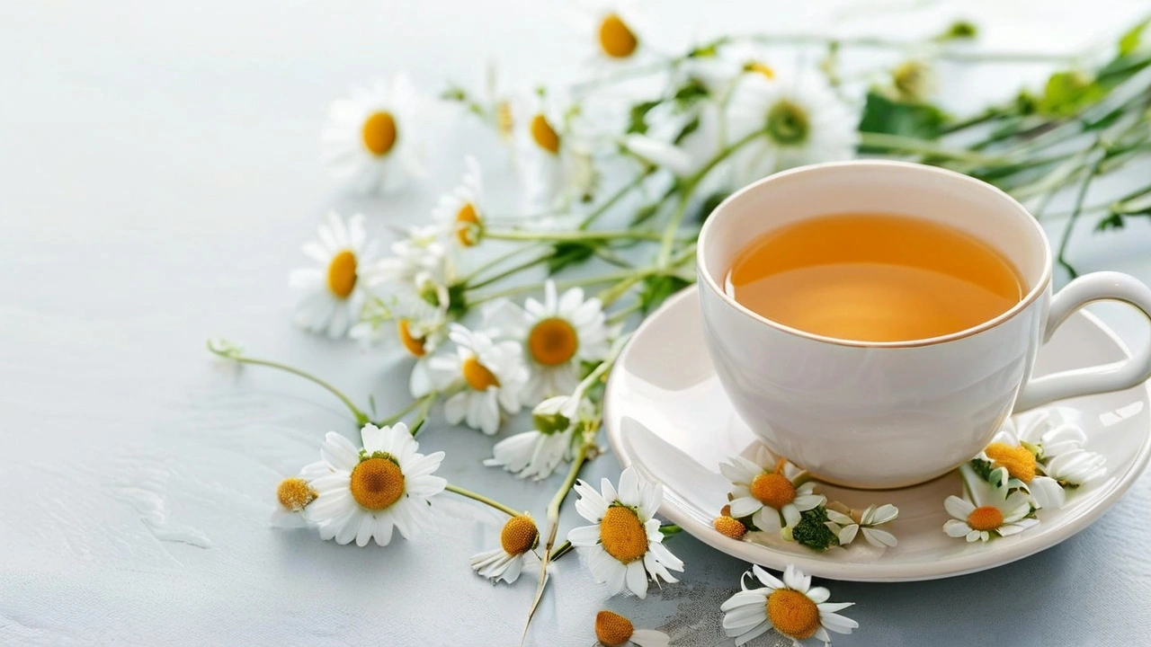 Chamomile Tea Cup by Healthi Vibes