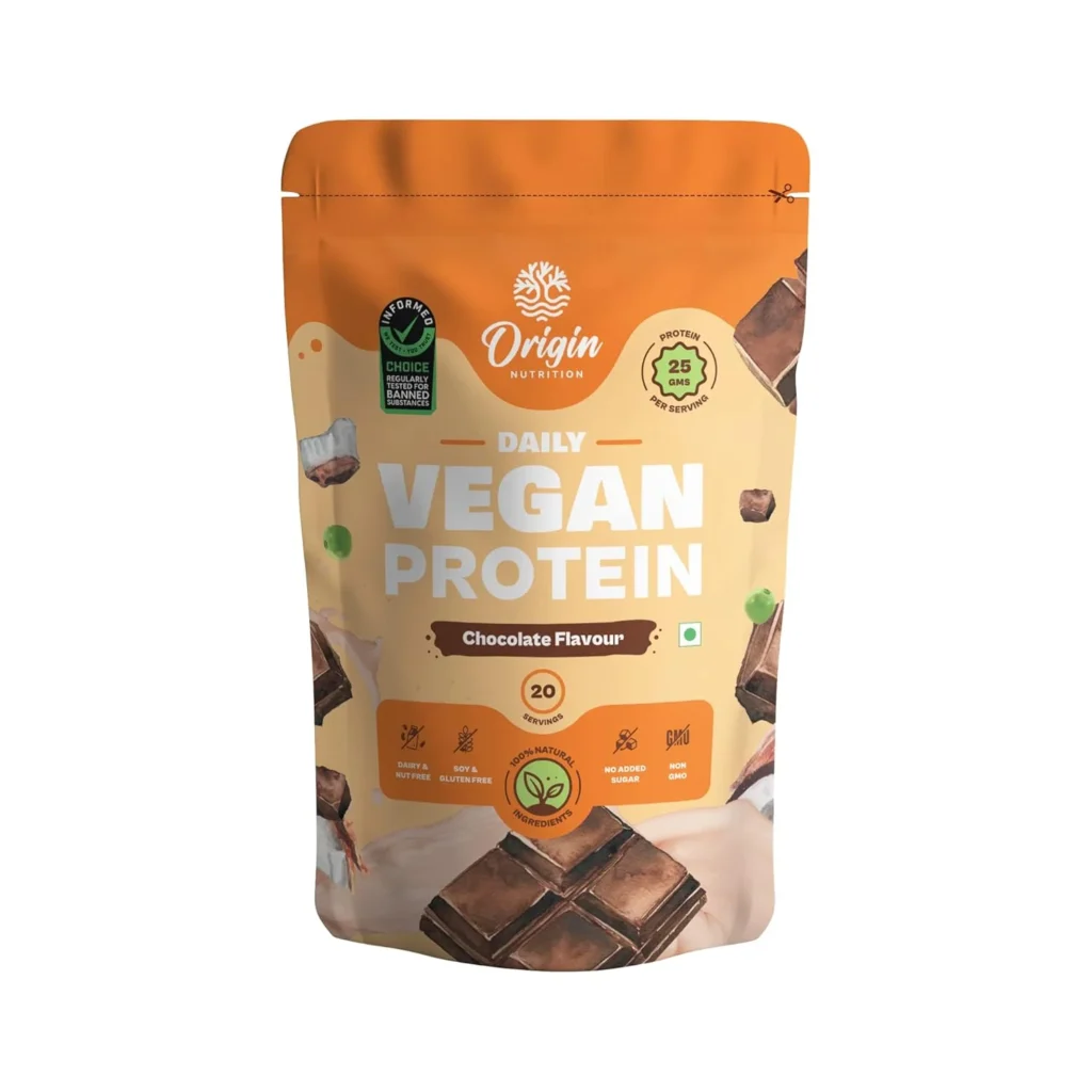 Origin Vegan Plant Protein Powder- Healthi Vibes