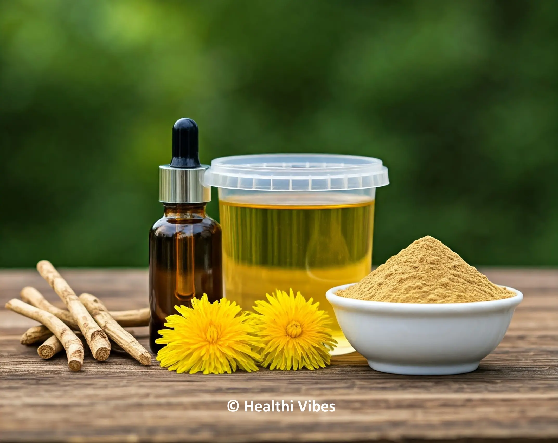 Dandelion Root Dosage Forms by Healthi Vibes