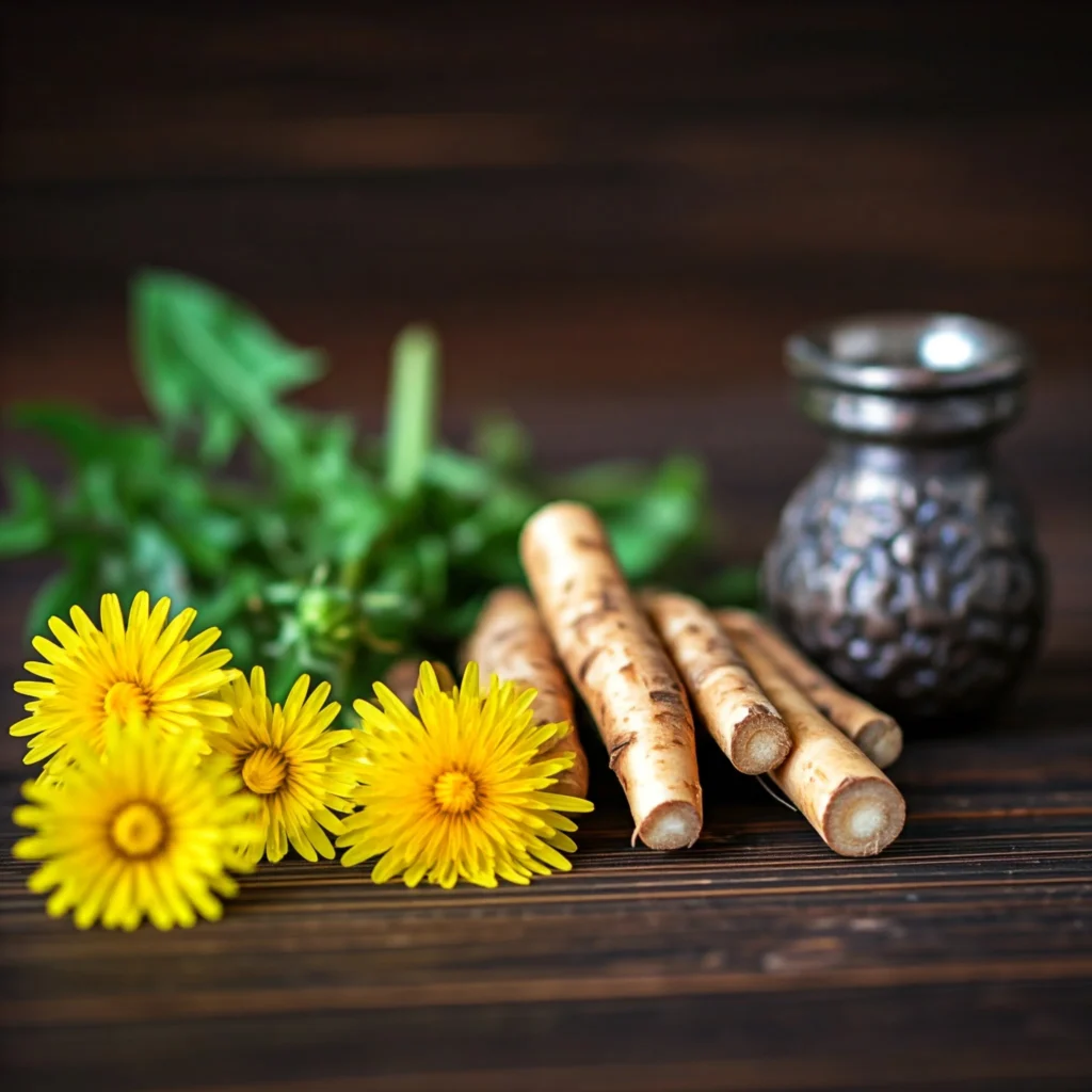 Dandelion Root for Fatty Liver Disease by Healthi Vibes