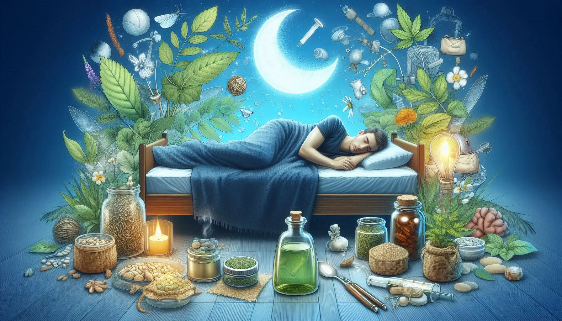 Featured Image for Natural Sleep Remedies by Healthi Vibes